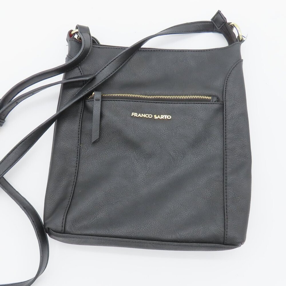 Franco Sarto Black Crossbody Bag Purse